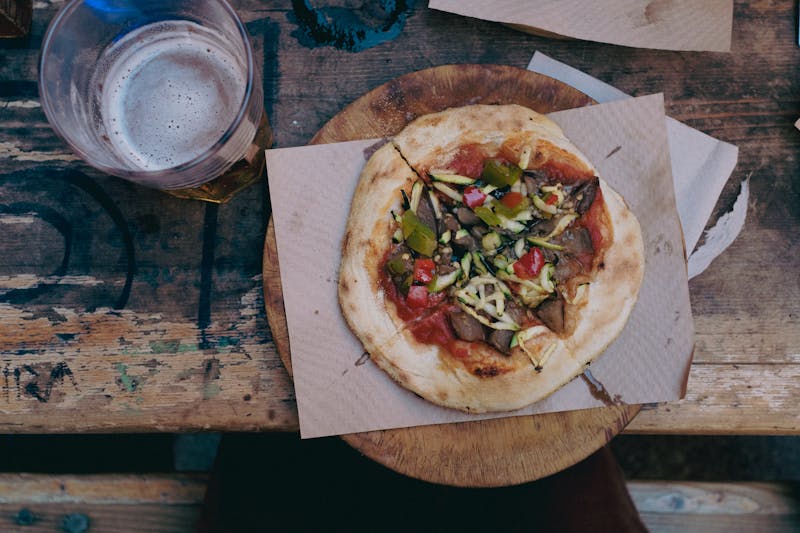 Via 313 vegetable supreme pizza