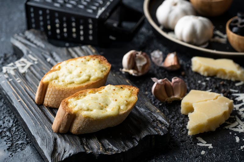 Via 313 garlic bread with herbs and cheese